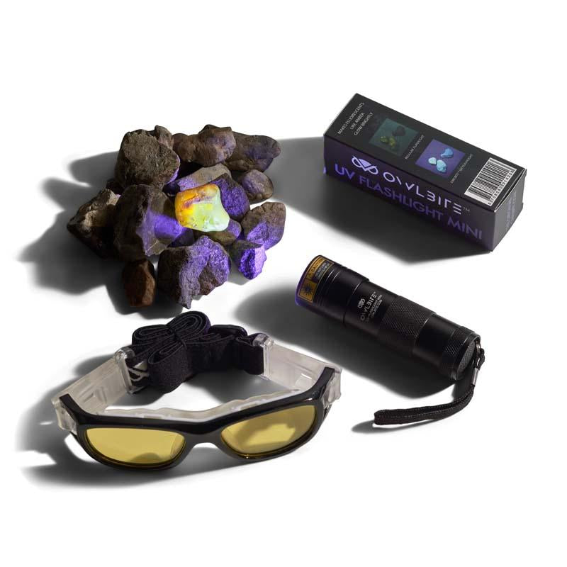 Ravlygte Mini™ + Ravbrille™ børn fra danske OwlBite®