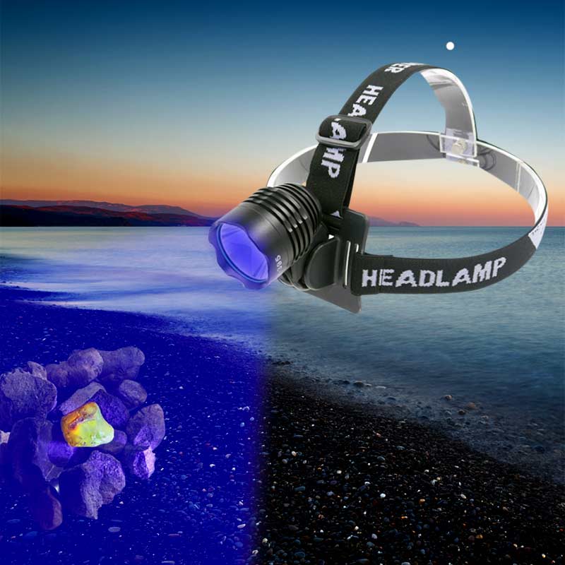 Ravlygte-Pandelampe™: Pandelampe med UV-lygte-lys.