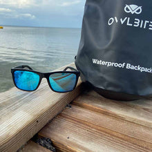 Indlæs billede til gallerivisning Vandtæt taske Dry Bag Rygsæk™ fra danske Owlbite® på 20L (Liter), sort
