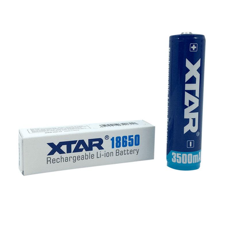 1 stk. XTAR 18650 genopladeligt batteri