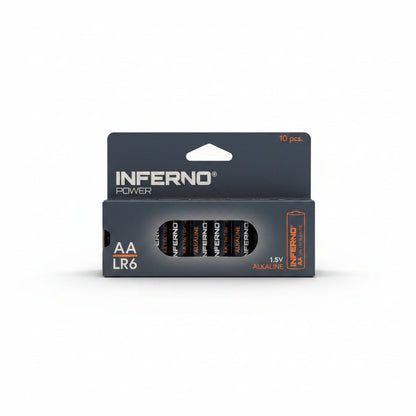10 stk. batteri AA