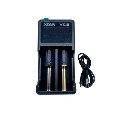 XTAR VC2 lader til batteri